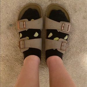 Mad love sandals ( fake birks)